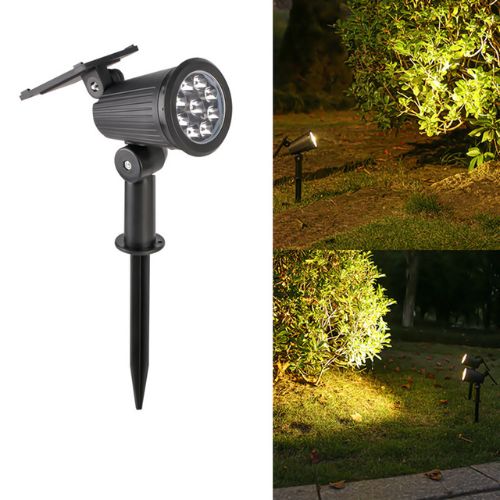 Projecteur Solaires d'Extérieur, Luminosité Réglable, Luminaire Décoratif de jardin