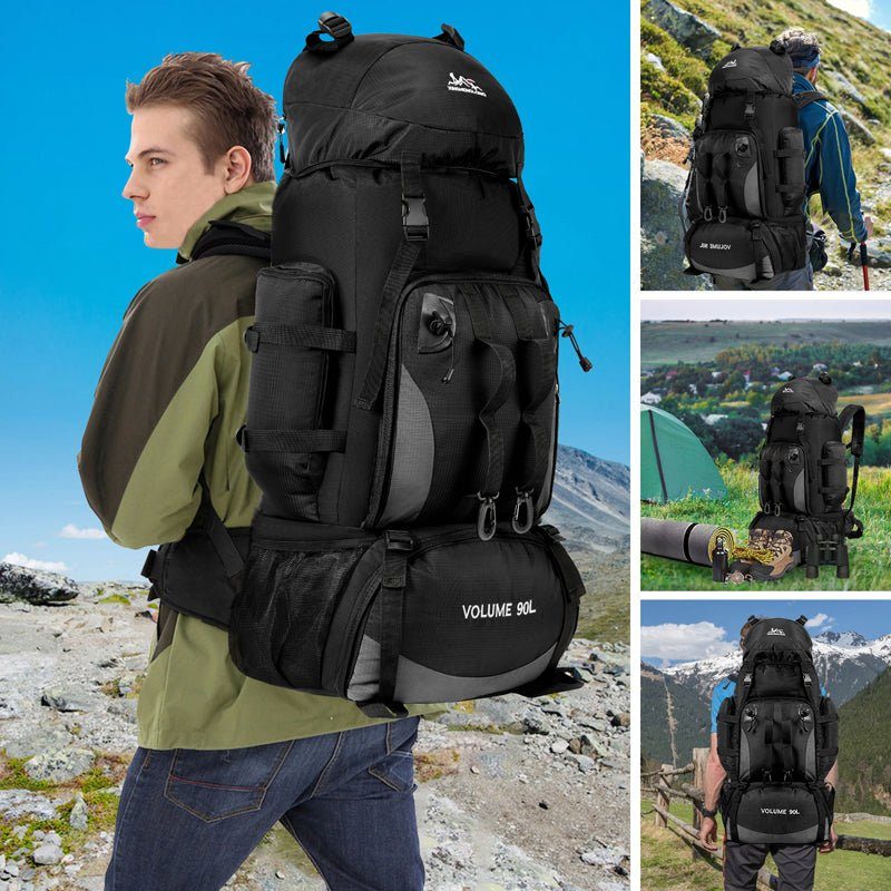 Sac à Dos 90L - Trekking Randonnée Montagne léger résistant et imperméable