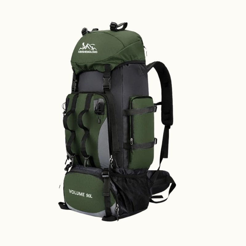 Sac à Dos 90L - Trekking Randonnée Montagne léger résistant et imperméable