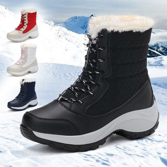 Après-ski - Bottines de Neige Femme - Boots antidérapantes - Bottes Chic