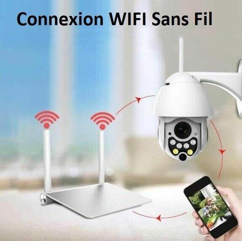 Caméra De Surveillance Wifi - Sans Fil - CamSafe™