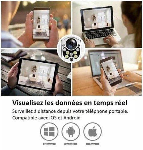 Caméra De Surveillance Wifi - Sans Fil - CamSafe™