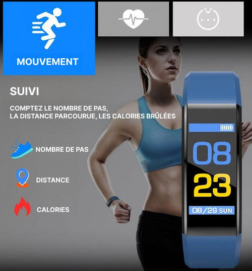 Montre Connectée Avec Bluetooth Pour Senior