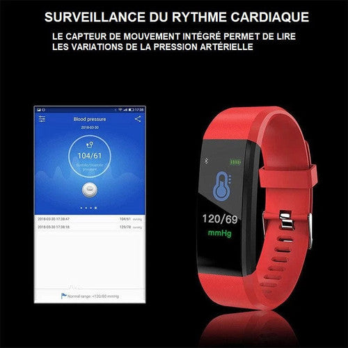 Montre Connectée Avec Bluetooth Pour Senior