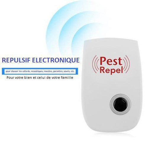 PESTREPEL™: Insectifuge à Ultrasons pour Insectes et Rongeurs