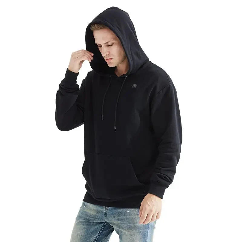 Pull chauffant à capuche 5 zones