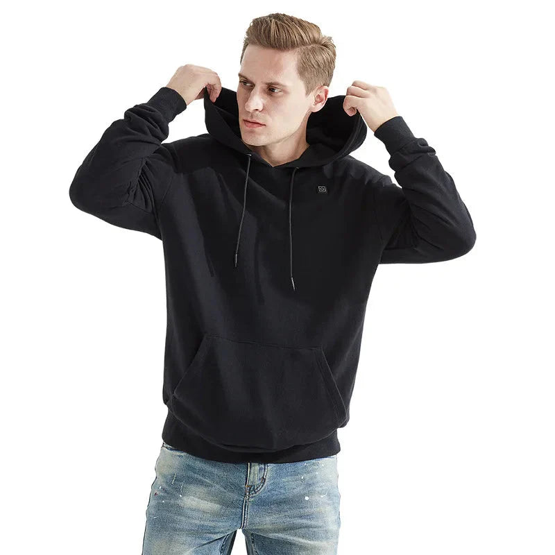 Pull chauffant à capuche 5 zones