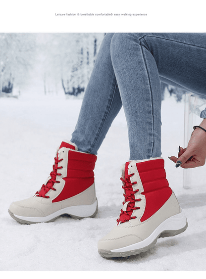 Après-ski - Bottines de Neige Femme - Boots antidérapantes - Bottes Chic