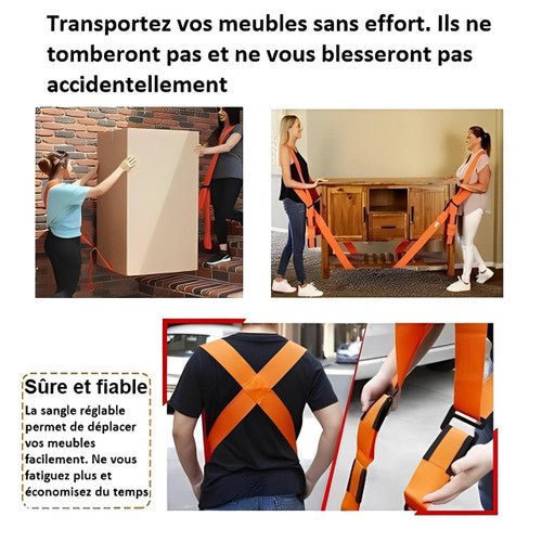 Sangles De Levage Et De Déplacement De Meubles | Sangles de déménagement