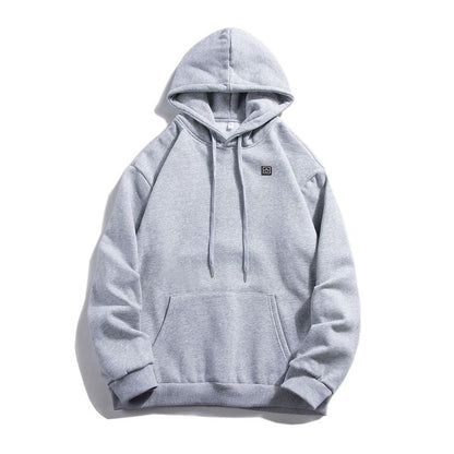 Sweat à capuche chauffant USB pour hommes et femmes gris Vêtement-chauffant.com Gris S