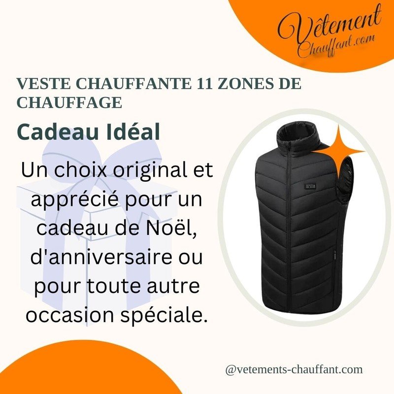 Veste chauffante Double contrôle