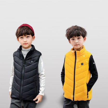 Veste chauffante électrique enfant